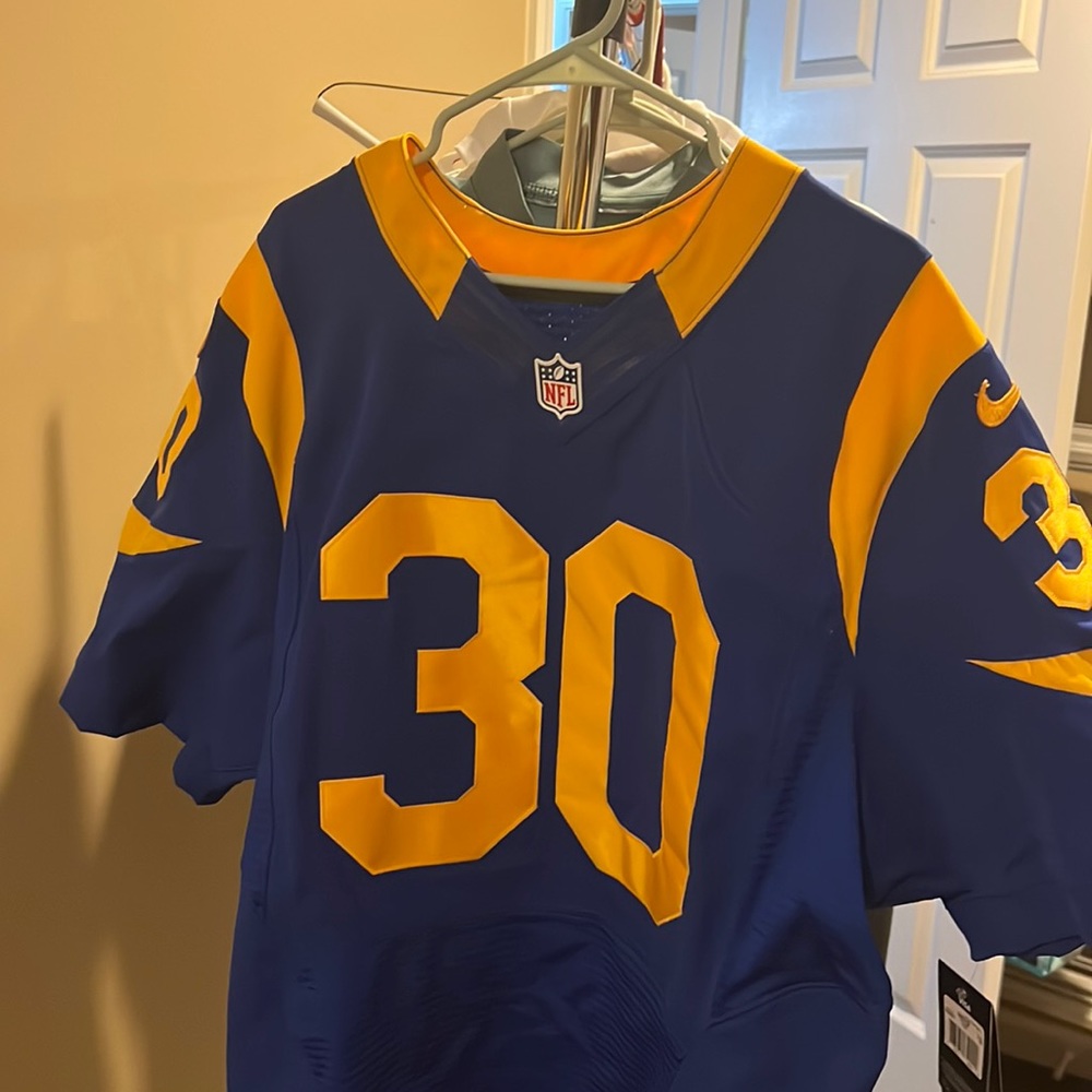 Authentic Rams Jersey. Signed by Gurley